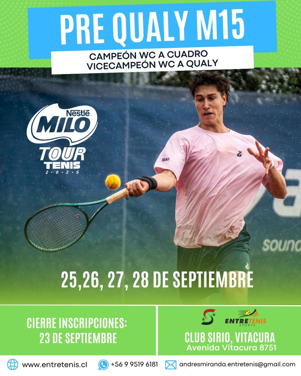 Afiche Pre Qualy M15